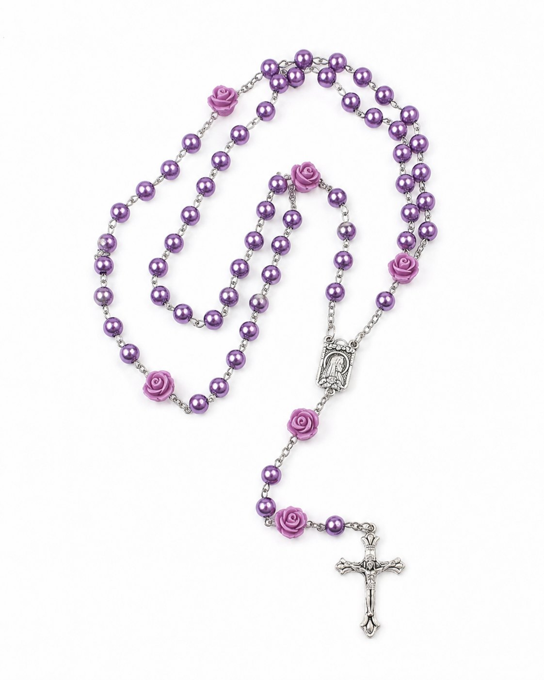 Purple Rose Rosary